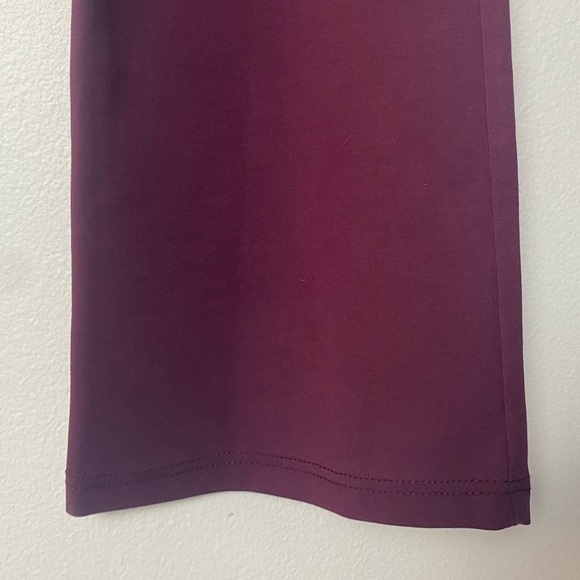 BETABRAND Womans Bootcut Yoga Classic Dress Pant Maroon Size Large - Picture 7 of 14